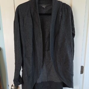 Eddie Bauer Dark Gray Cardigan Sweater